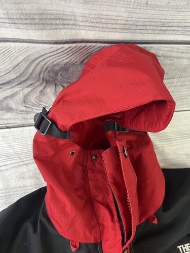 Vintage The North Face Jacket Men Large Red Mountain Gore Tex Hooded Parka 90s - Picture 3 of 17
