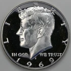 1969 S Gem Cameo Proof Kennedy Half Dollar 40% Silver HD104