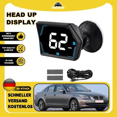 HUD-Head Up Digitales Fahrzeug Geschwindigkeitsanzeige mit GPS   MPH/KM/H USB 5V