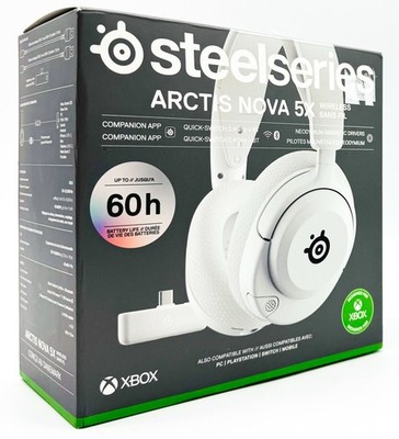 SteelSeries Arctis Nova 5X Wireless Gaming Headset For Xbox PS5 PC Switch Mobile