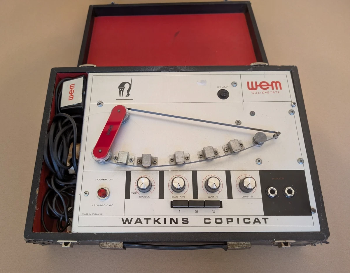 Vintage 1970's Wem Watkins Copicat MK3/4 Tape Echo Delay