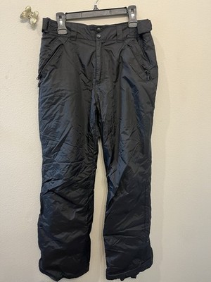Rawik Men's Ski/Snowboard Pants Black Size Medium Adjustable Waist Zip Pockets