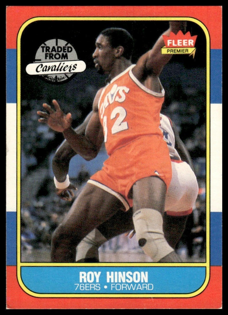 1986-87 Fleer #46 Roy Hinson
