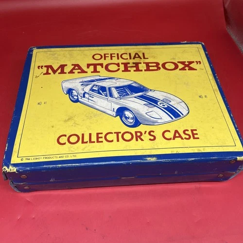 1966 Vintage Matchbox Collectors Case Empty