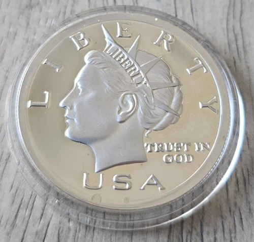 2003 Silver 1 oz NORFED Liberty $10 Proof-Like - Variant 7 - Toned Obverse - 3O