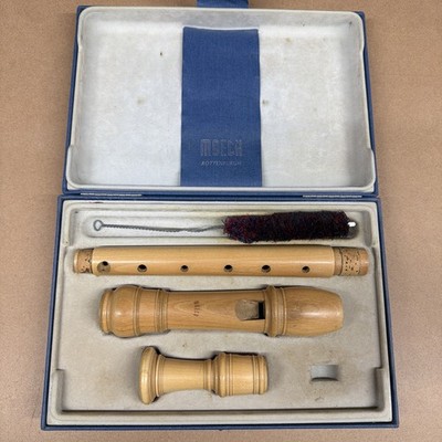 Moeck Rottenburgh Alt-Blockflöte 2x Doppelloch, barocke Griffw., top Sound!