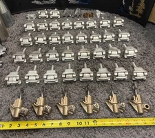 46 QTY! MIX BULK- MacLean Power Systems MPS Hot Line Tap Clamps C1520 SS 500 MCM