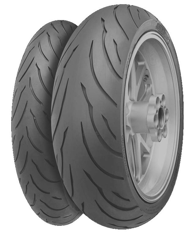 Pneus Continental ContiMotion 120 70 17 train complet routier sport