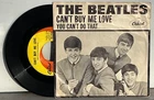 THE BEATLES CAN'T BUY ME LOVE / YOU CAN'T DO THAT VINYL 7" 45 SINGLE RECORD