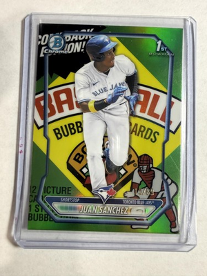 #ad #ad 2026 Bowman #BCP 25 Juan Sanchez Chrome Prospects PackFractor # 89 $69.99