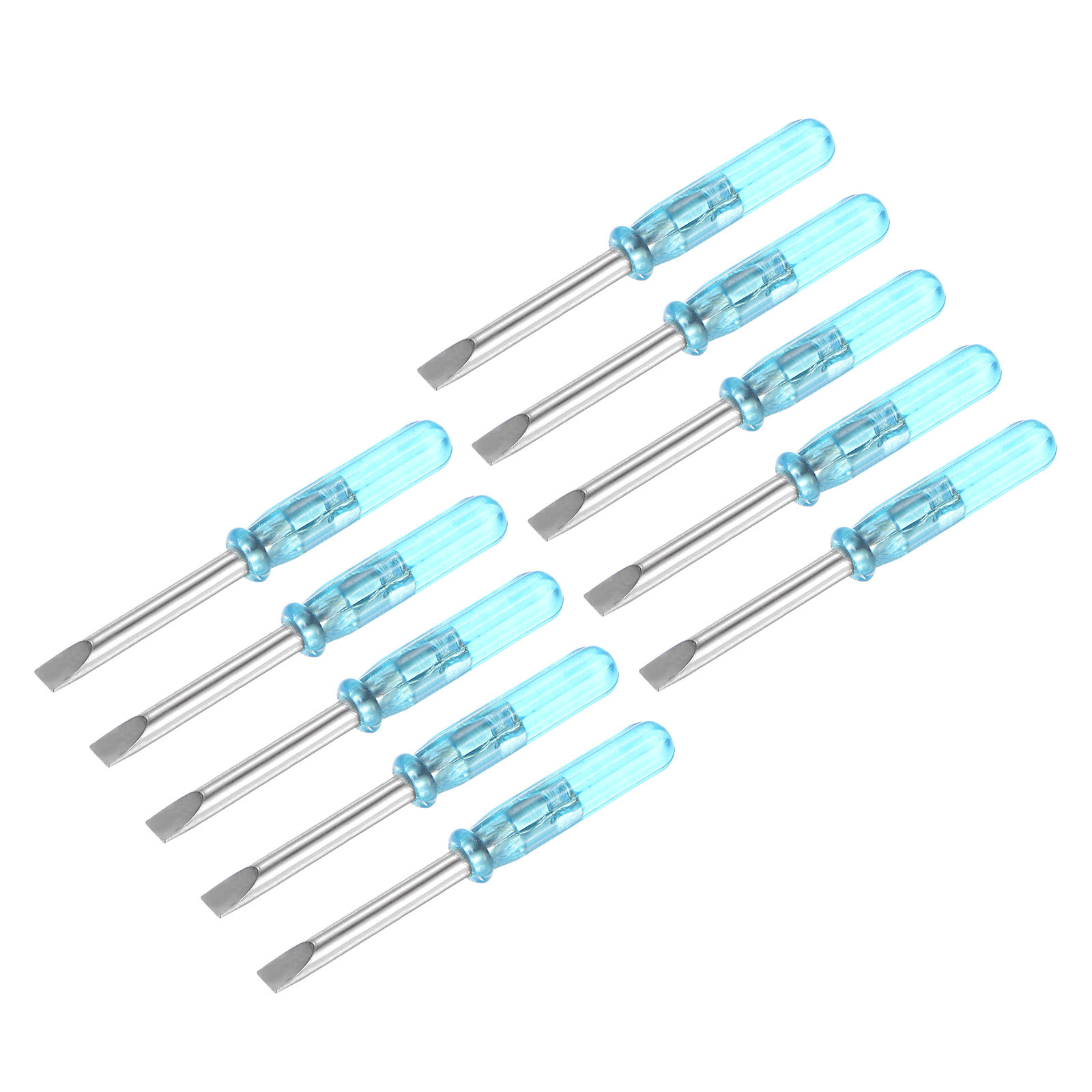 10Pcs 3.0mm Mini Slotted Screwdriver Set 45mm for Electronics Repair  