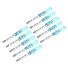 10Pcs 3.0mm Mini Slotted Screwdriver 45mm Length for Small Appliances Repair