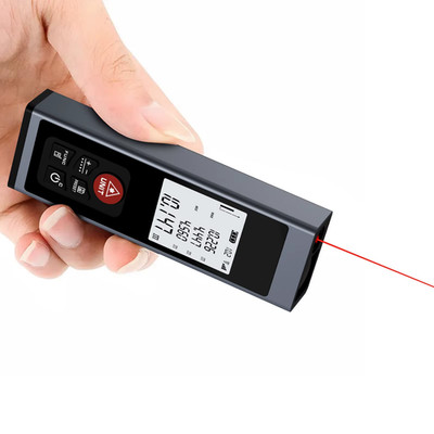 Mini Laser Tape Measure 40M Laser Distance Meter High Accuracy Roulette Multiple