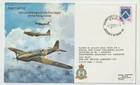 10/3/1986 Jersey Flown Cover - 50th Anniversary of First Flight of Fairey Battle