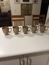 Set of 5 ~ The Cellar Corso (Macy's) ~ Mugs ~ 4 1/2" Tall