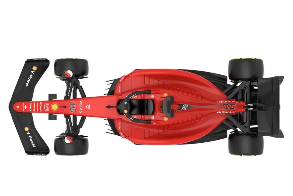 Authentic Licensed Rastar 1:12 Ferrari F1 75 Remote Control Car Formula 1 RC Car - Image 3 of 4