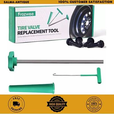 PROZWEE Tire Valve Stem Core Quickly Replacement Tool Kit, Perfect Tool for Leaky Valves