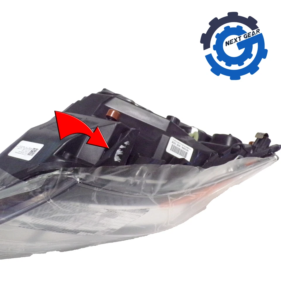 Conjunto de faros izquierdos OEM Mopar 2020-2022 Ram Promaster 1500 2500 68154589AL Foto 4 de 4