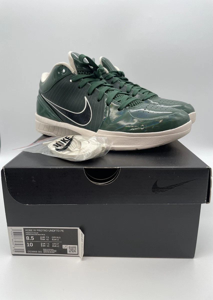 Size 8.5 - Nike Zoom Kobe 4 Protro x Undefeated Bucks Giannis Rare Collectible