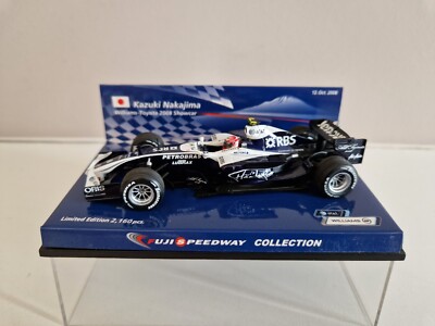Minichamps 1/43 Williams Toyota FW29 K. Nakajima - Fuji Showcar 2008 - mcv890055