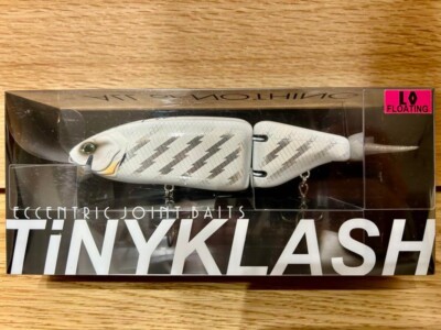 新品未使用　TINY KLASH LOW ELECTRIC WHITE DRT TiNY KLASH Electric White Low Float 2oz Big Swimbait