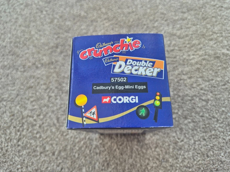 1998 CORGI CLASSICS CADBURY'S MINI EGGS MINI CAR IN ORIGINAL BOX 57502 NEW - Image 4 of 4