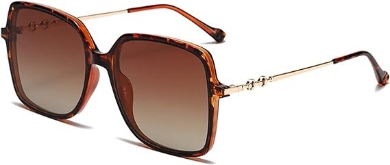 Classic Polarized Sunglasses for Women Retro Oversized  display picture 2