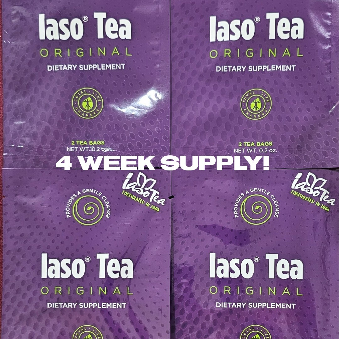 Iaso Tea (4 Weeks Supply) TOTAL LIFE CHANGES Organic Diet Weight Loss