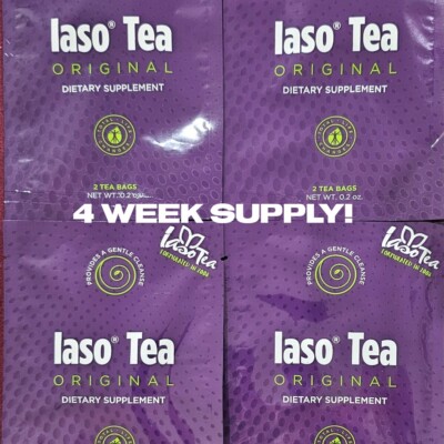Iaso Tea (4 Weeks Supply) TOTAL LIFE CHANGES Organic Diet Weight Loss