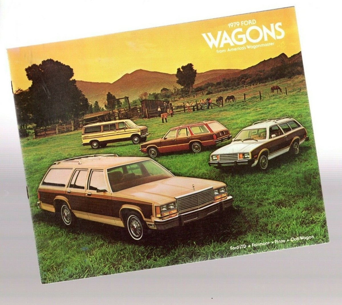 1979 Ford STATION WAGONs Brochure: LTD,FAIRMONT,PINTO,CLUB Van