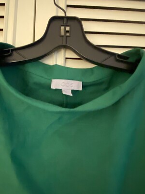 COS green Dress, size 2, short sleeves | eBay