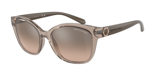 Armani Exchange Sunglasses AX2045S 611073 Gold Cat Eye Frames with Brown Lenses Armani Exchange Sunglasses AX2045S 611073 Gold Cat Eye  main image 3