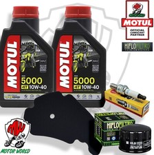KIT TAGLIANDO OLIO FILTRI CANDELA APRILIA SR Max 300 2011 - 2015