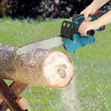 Handheld Electric Chainsaw with Rechargeable Battery for Efficient Cutting