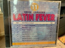 LATIN FEVER KARAOKE CD G CDGLF-011 VOLUME 11 MULTIPLEX 16 TRACKS