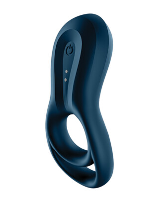 Satisfyer Epic Duo Ring V*brator - Dark Blue