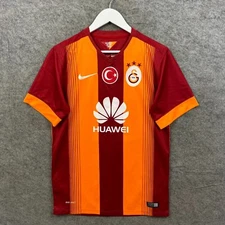 Galatasaray Shirt Mens Small Nike Home Football Jersey Kit Top #2 Ezo 2014/2015