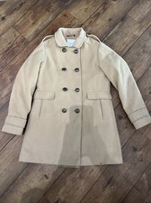 Next Camel Caramel Mantel gefüttert 11 Jahre Military Duffle