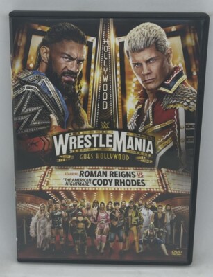 WWE: WrestleMania 39 Goes Hollywood (DVD, 2023, 3 Disc Set)