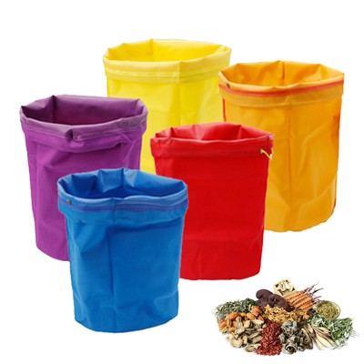 5PCS Bubble Bag 1-Gallon Herbal Hash Filter Ice Essence Extraction Kit