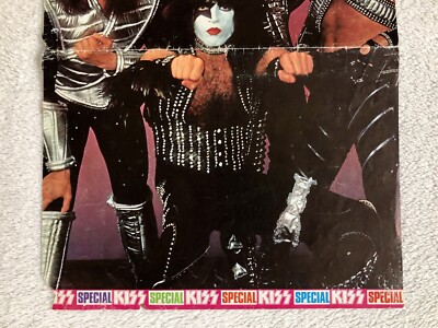 KISS 1977 LOVE GUN POSTER Swedish Poster Music Magazine 1970s