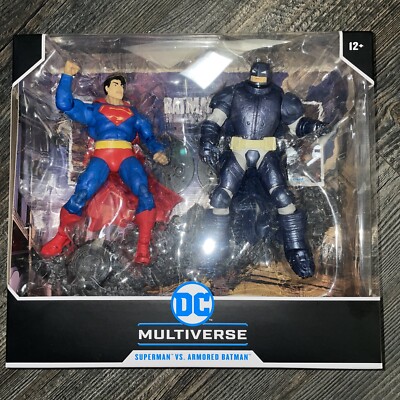 McFarlane Toys DC Multiverse Superman vs. Armored Batman 7'' Action Figure 2 Pack