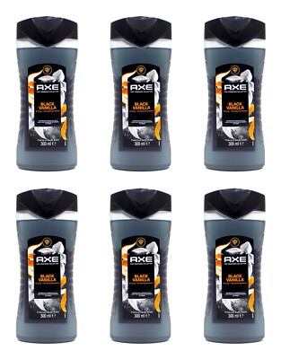 Duschgel Axe Black Vanilla , 6x300ml EAN8720181423437