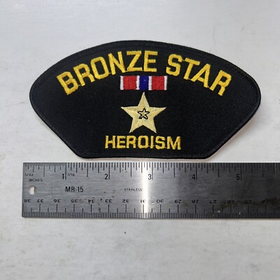 Bronze Star Herism Patch