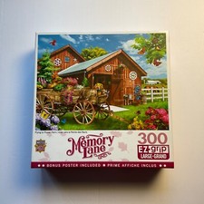 Memory Lane Flying to Flower Farm 300 Large Pc Jigsaw Puzzle Master Pieces