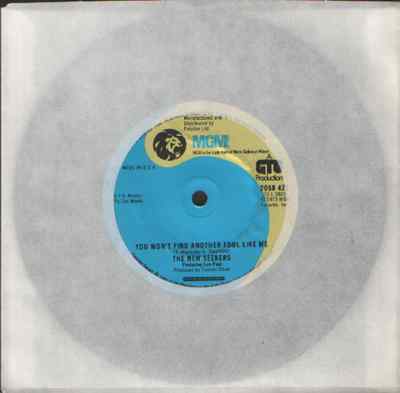 The New Seekers-you won't find another fool like me.7'' american