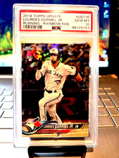 2018 Topps Update Lourdes Gurriel Jr. RC. Runnig-Rainbow Foil #US110 Gem Mt. 10