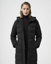 Quartz Co. Womens Jane Down Outerwear Coats, Black, M