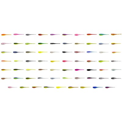 Esche Soft Plastic Bobby Garland Baby Shad Scimmia Viola, Confezione Da 18, 2 Pollici, Affondanti Per Pesce Persico