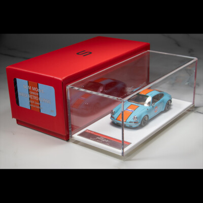 CM802R SCM 1/43 Auto Porsche Kaege Retro Classic 911 Gulf Modellautos Collection